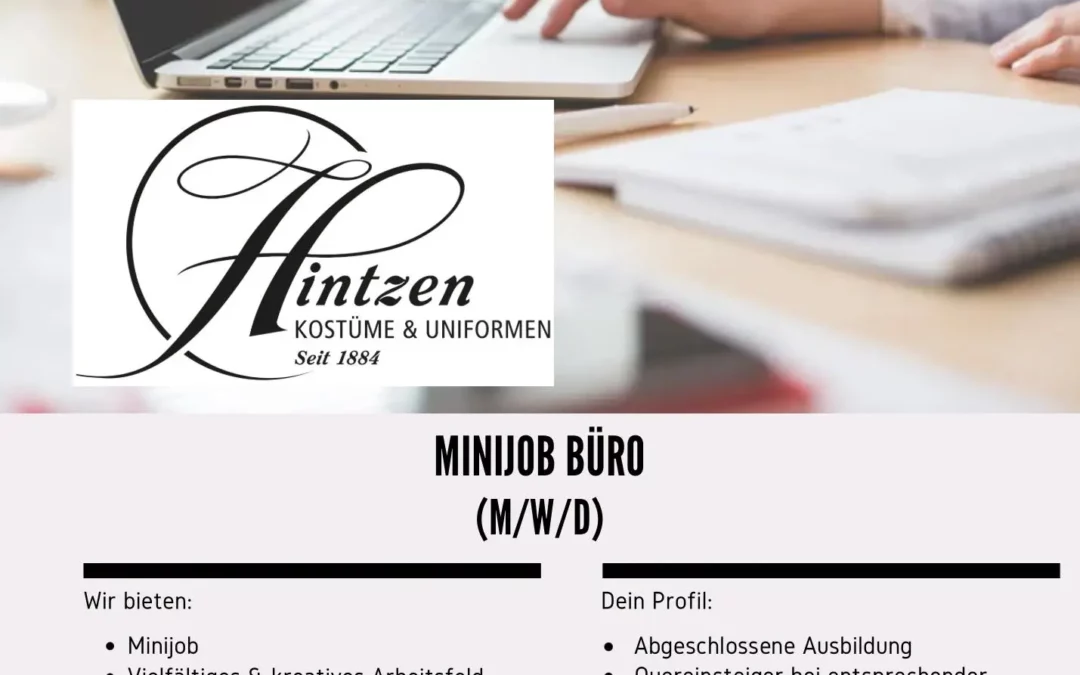 Minijob Büro (m/w/d)